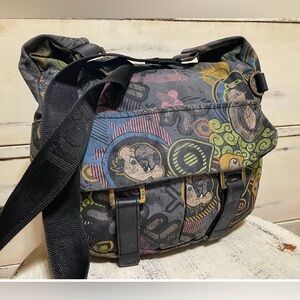 Tous Vintage Multicolor Graphic Crossbody Bag – Alt Goth Emo Pop Punk